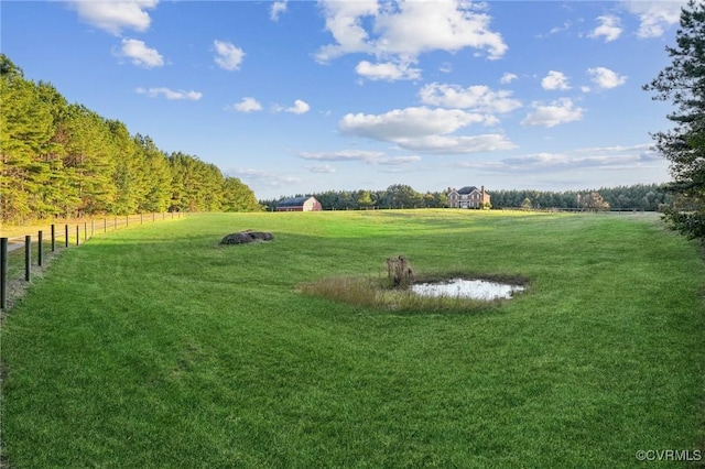 20145 Hunnicut Rd, Dinwiddie, VA 23803 - view of yard with fence