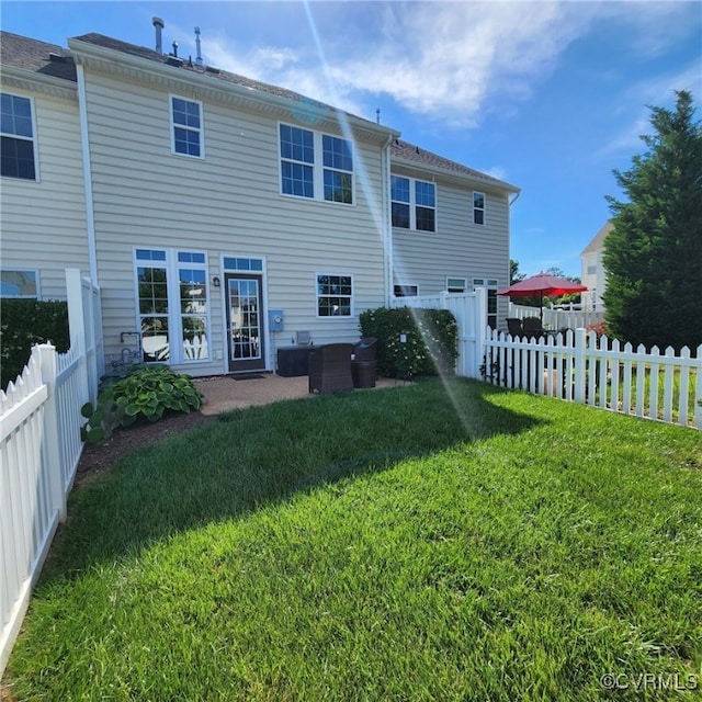 8133 Belton Cir, Mechanicsville, VA 23116 - view of rear view of property