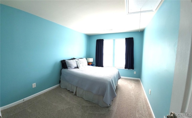 8133 Belton Cir, Mechanicsville, VA 23116 - bedroom featuring carpet flooring, baseboards, and attic access
