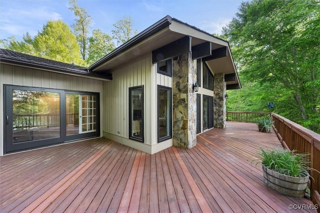 3640 Michaux Mill Dr, Powhatan, VA 23139 - view of deck
