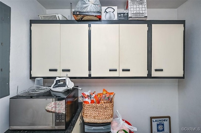 view of clothes washing area