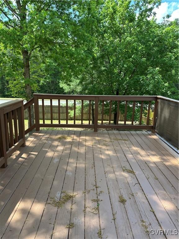 1916 Boardman Ln, Henrico, VA 23238 - view of wooden terrace
