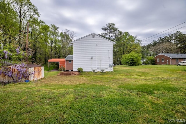 400 E California Ave, Crewe, VA 23930 - view of yard with an outdoor structure and a storage unit