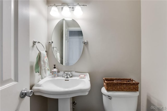 bathroom with toilet