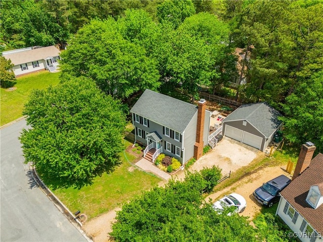bird's eye view