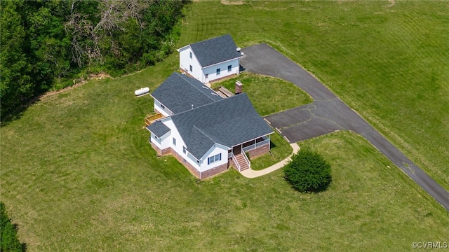 drone / aerial view