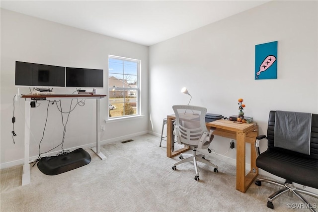 4334 Kidsgrove Rd, Henrico, VA 23231 - office featuring baseboards and carpet floors