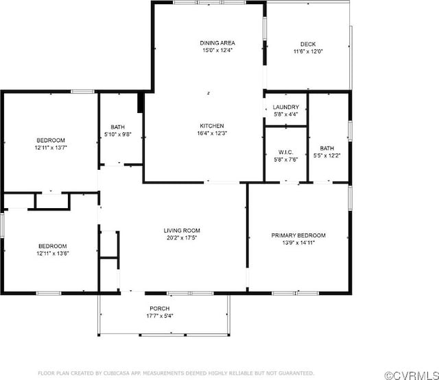 4721 Red Coach Ln, Sandston, VA 23150 - property floor plan