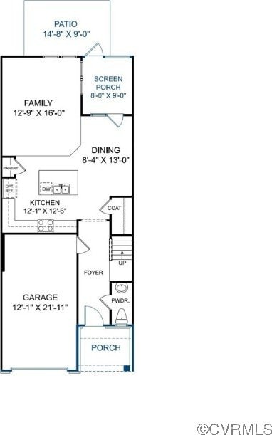18731 Palisades Rdg, Moseley, VA 23120 - plan