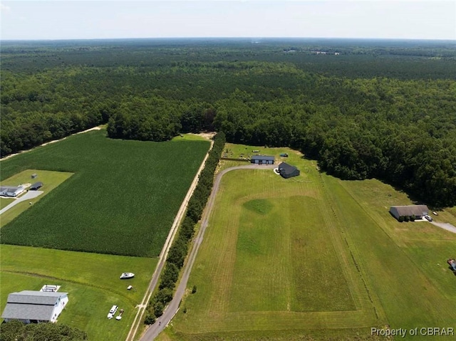 1676 Windsor Rd, Dutton, VA 23050 - view of rural area featuring a heavily wooded area