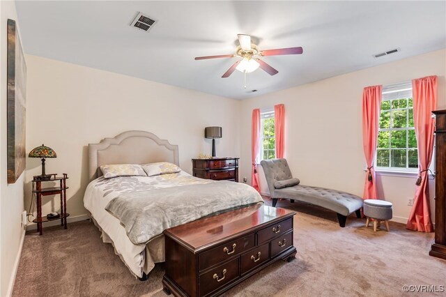 5841 Tuskwillow Dr, Richmond, VA 23832 - bedroom with visible vents, carpet flooring, and baseboards