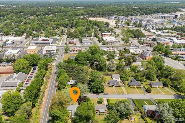 aerial view