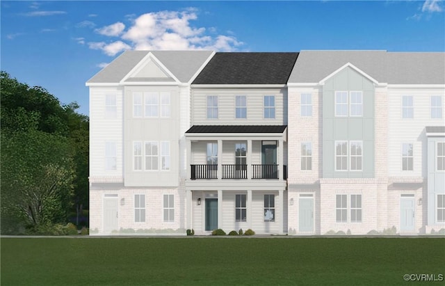 15369 Sunray Aly, Chesterfield, VA 23832 - townhome / multi-family property featuring a front lawn