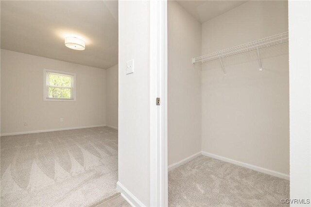 view of closet