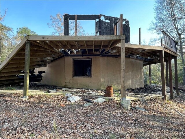 view of side of home