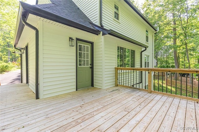 view of deck