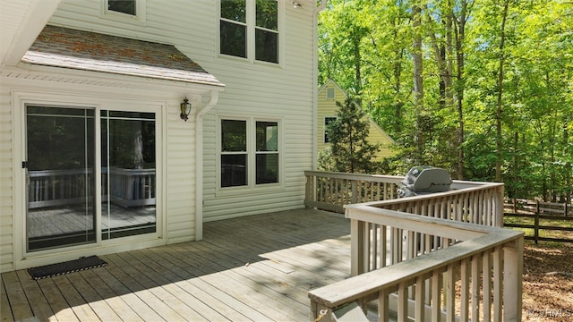 view of deck