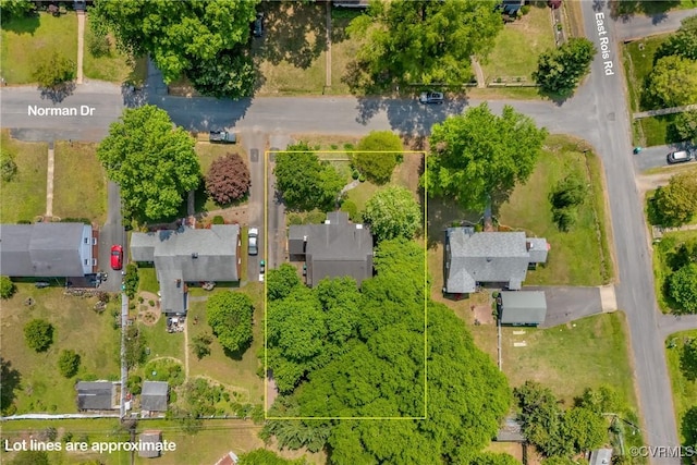 102 Norman Dr, Henrico, VA 23227 - birds eye view of property