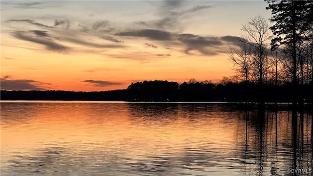 property view of water