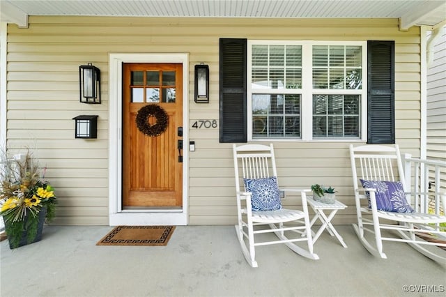 4708 Hanover Ave, Richmond, VA 23226 - property entrance with covered porch
