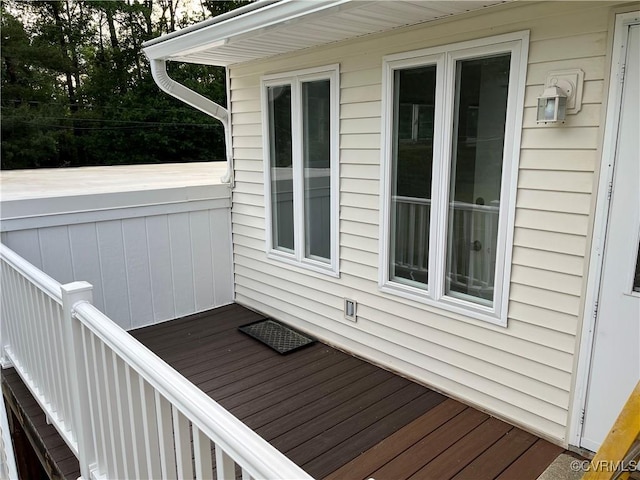 view of deck