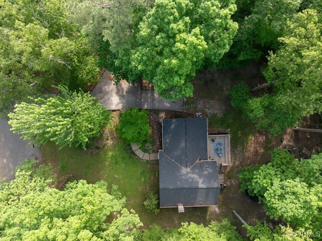 drone / aerial view