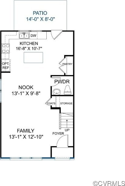 view of layout