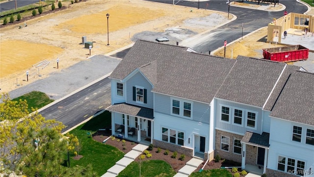 drone / aerial view