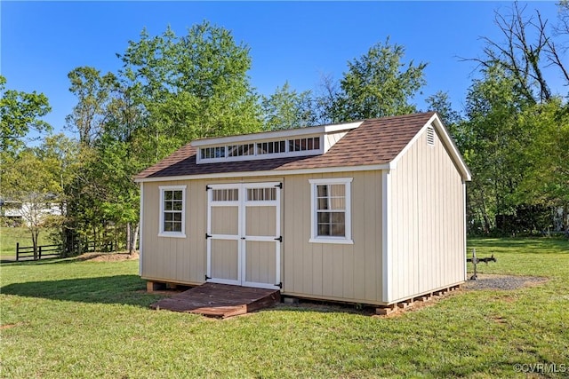 12421 Campbell Rd, Orange, VA 22960 - view of shed with fence