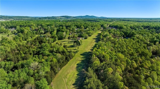 12421 Campbell Rd, Orange, VA 22960 - aerial view featuring a wooded view