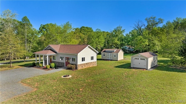 12421 Campbell Rd, Orange, VA 22960 - drone / aerial view