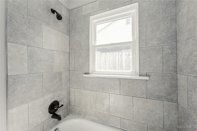 full bath with shower / bath combination