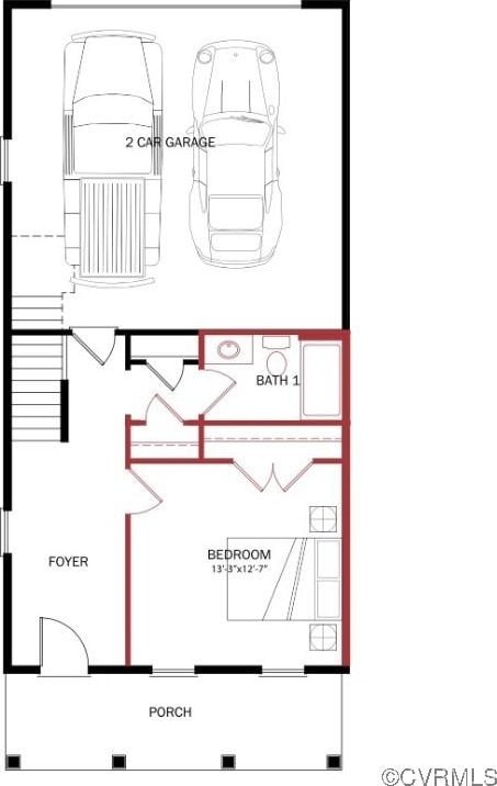 15393 Sunray Aly, Chesterfield, VA 23832 - floor plan / room layout