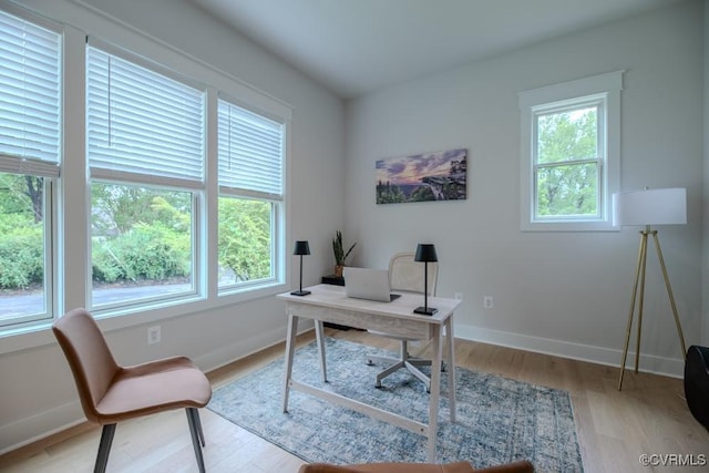 4629 Butte Rd, Richmond, VA 23235 - office space with light wood finished floors and baseboards
