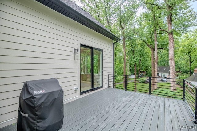 4629 Butte Rd, Richmond, VA 23235 - deck featuring area for grilling