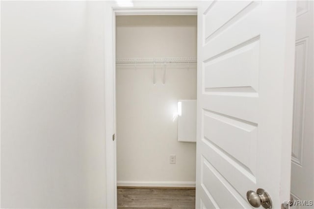 view of closet