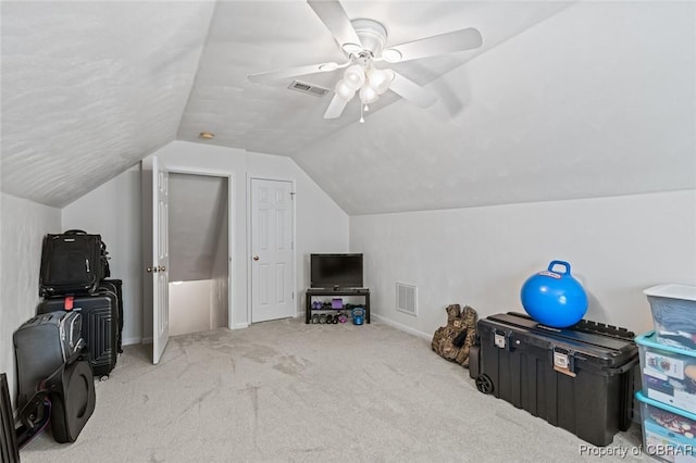 921 Hanson Dr, Newport News, VA 23602 - bonus room featuring carpet flooring, baseboards, visible vents, and lofted ceiling