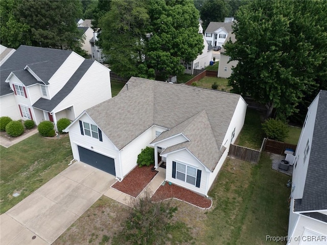 921 Hanson Dr, Newport News, VA 23602 - aerial view featuring a residential view