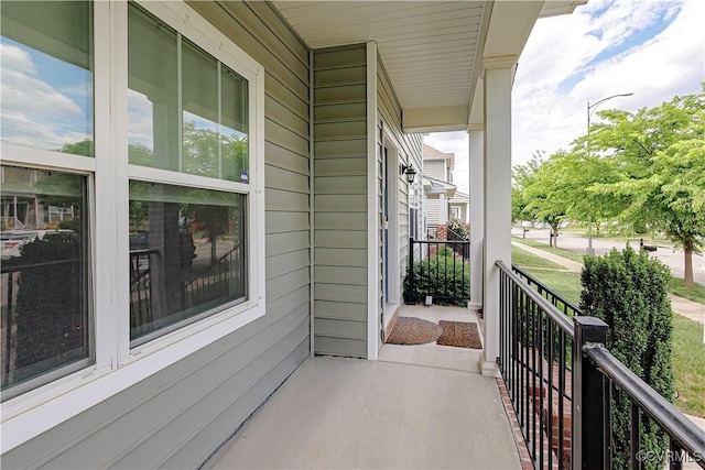 4716 Fulton St, Richmond, VA 23231 - balcony featuring a porch
