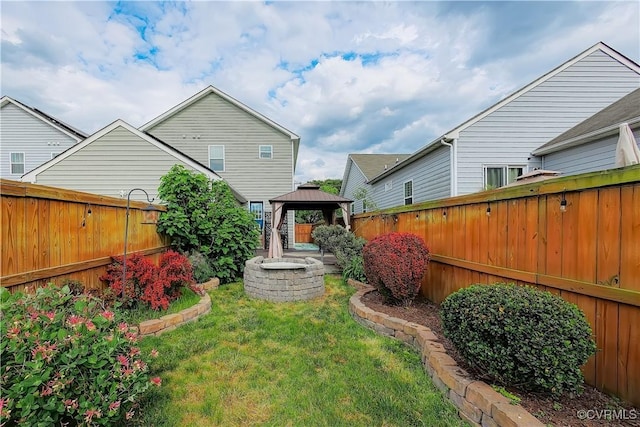 4716 Fulton St, Richmond, VA 23231 - view of yard with a gazebo