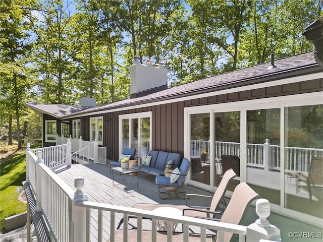 view of deck