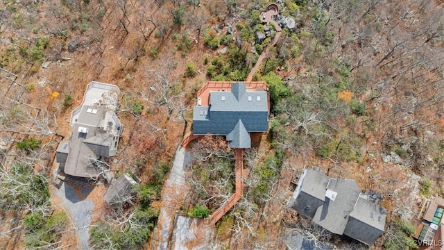 380 Blackrock Cir, Wintergreen, VA 22967 - aerial view of property and surrounding area