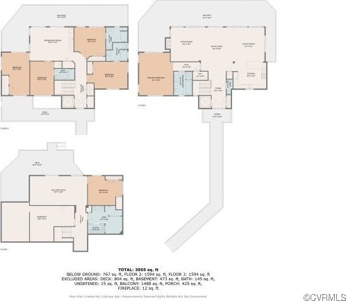 380 Blackrock Cir, Wintergreen, VA 22967 - view of room layout