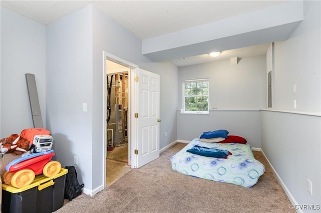 608 Southampton Dr, Ruther Glen, VA 22546 - carpeted bedroom with baseboards