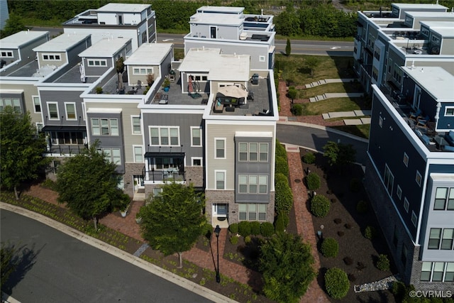 bird's eye view