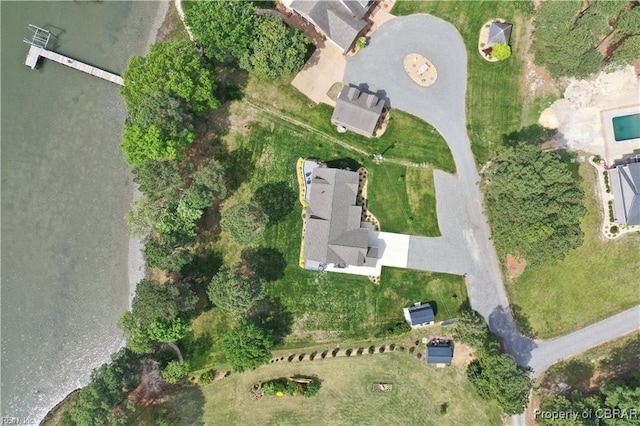drone / aerial view