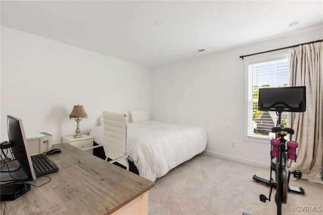 10001 Craftsbury Dr, Midlothian, VA 22312 - bedroom with light colored carpet and baseboards