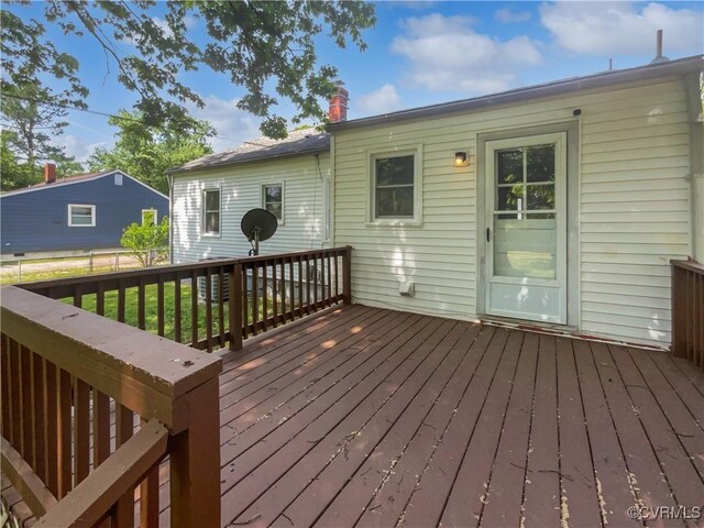 view of deck