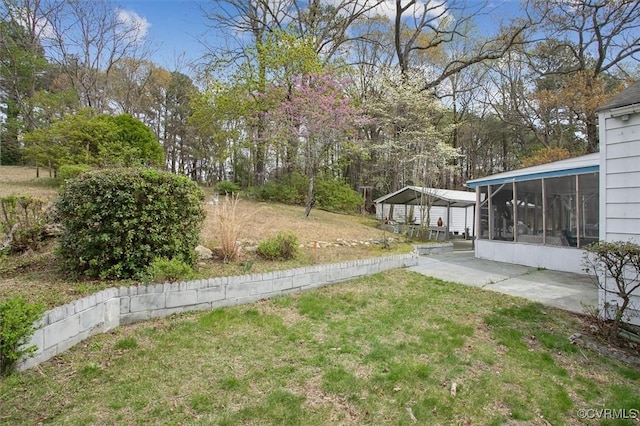 6266 Richmond Rd, Williamsburg, VA 23188 - view of yard with a sunroom