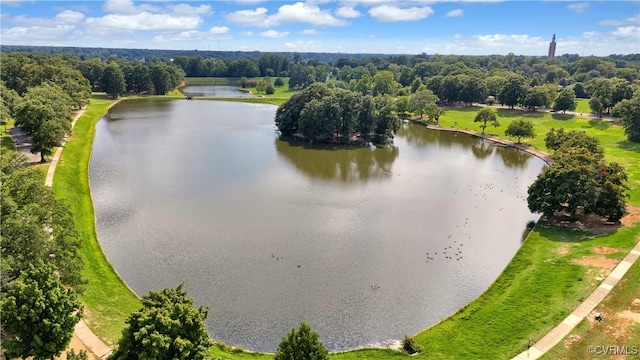 2111 Maplewood Ave, Richmond, VA 23220 - aerial view featuring a water view